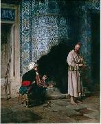 unknow artist Arab or Arabic people and life. Orientalism oil paintings 27 oil on canvas